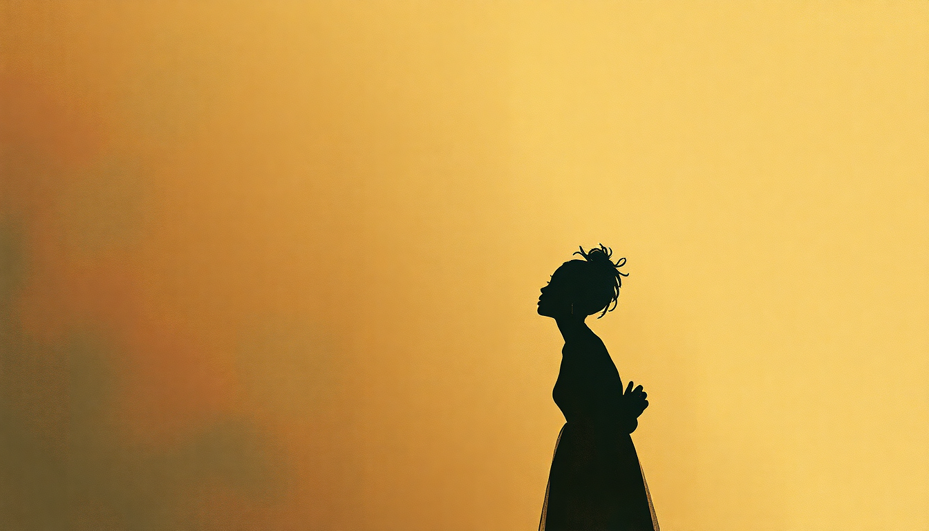 Fan-driven abstract illustration evoking the emotional arc of Body and Soul by Billie Holiday