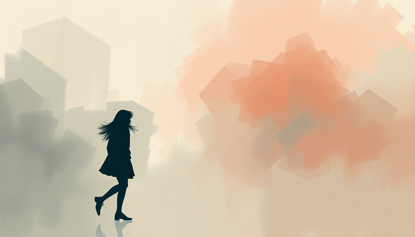 Fan-driven abstract illustration evoking the emotional arc of Boombayah by Blackpink