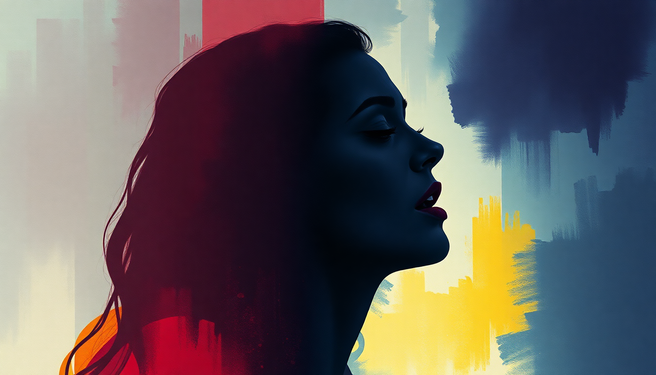 Fan-driven abstract illustration evoking the emotional arc of Born This Way by Lady Gaga