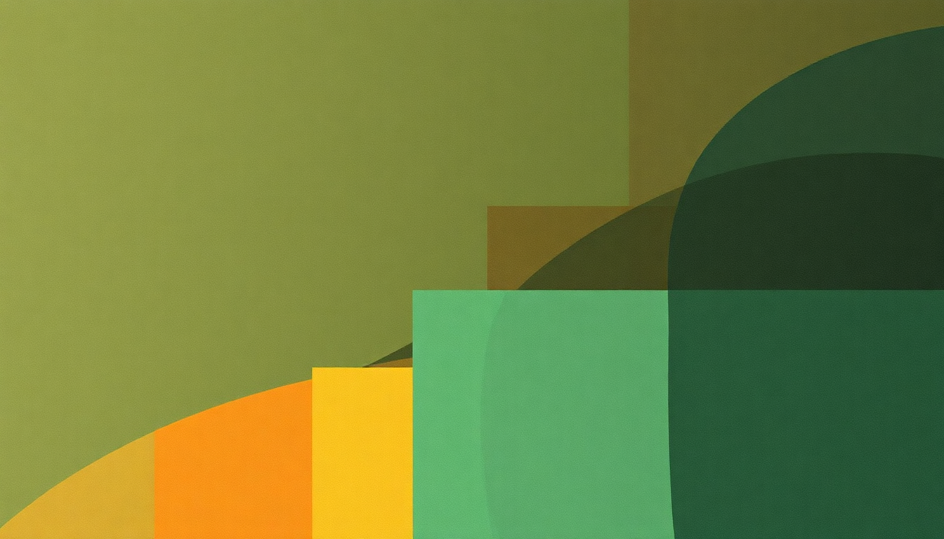 Fan-driven abstract illustration evoking the emotional arc of Boxcar by Tortoise