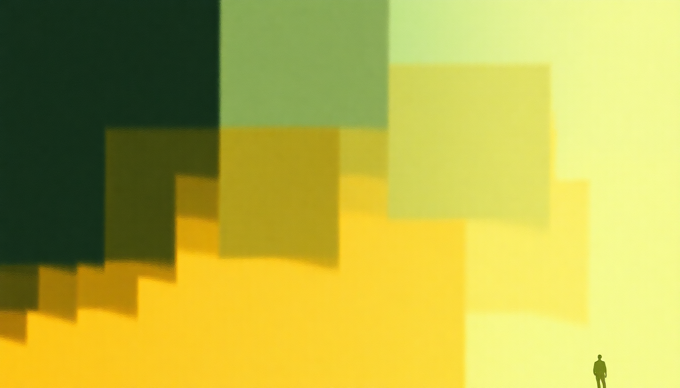 Fan-driven abstract illustration evoking the emotional arc of Boxcars by Joe Ely