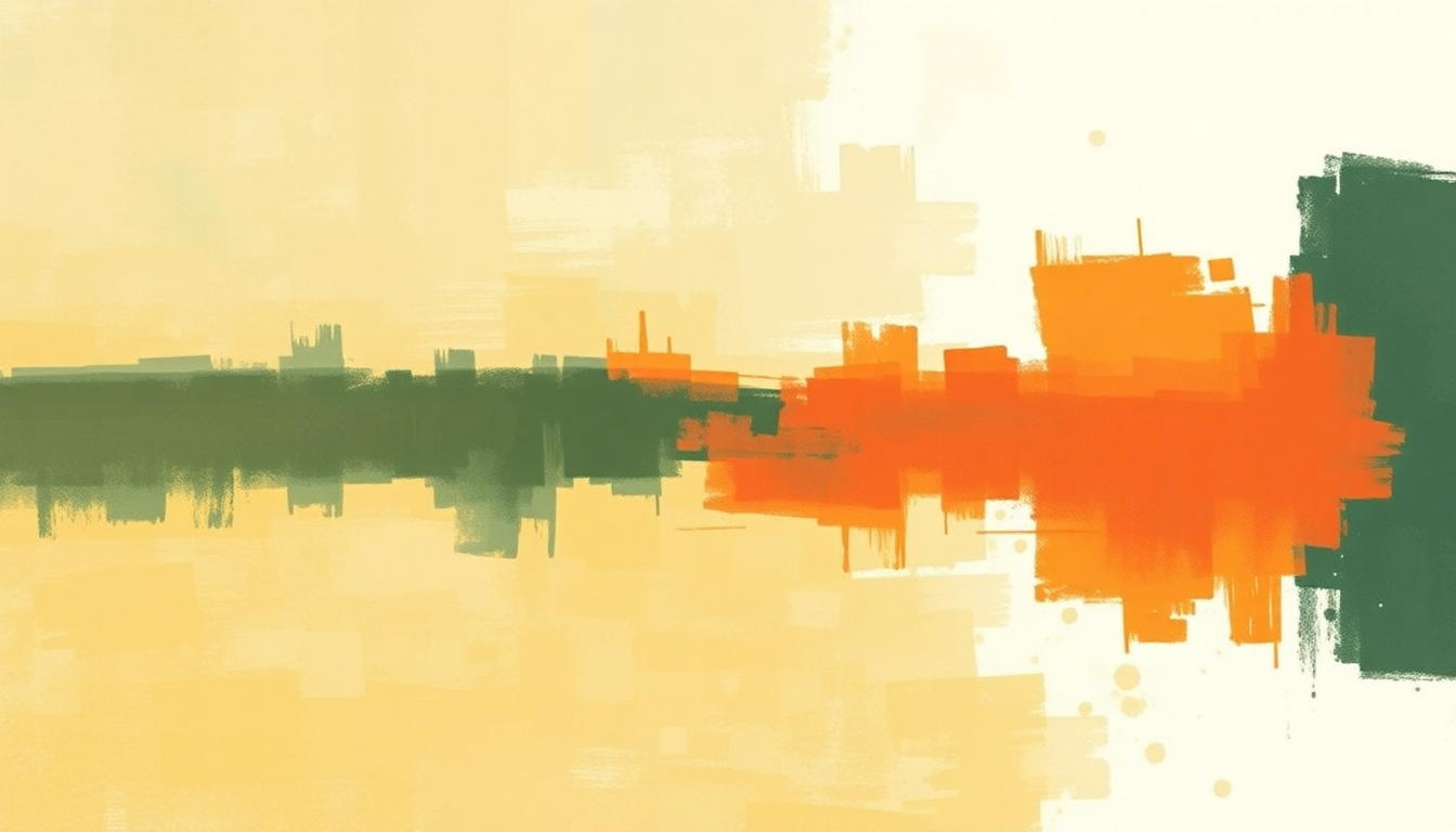 Fan-driven abstract illustration evoking the emotional arc of Brand New Dance by Eminem