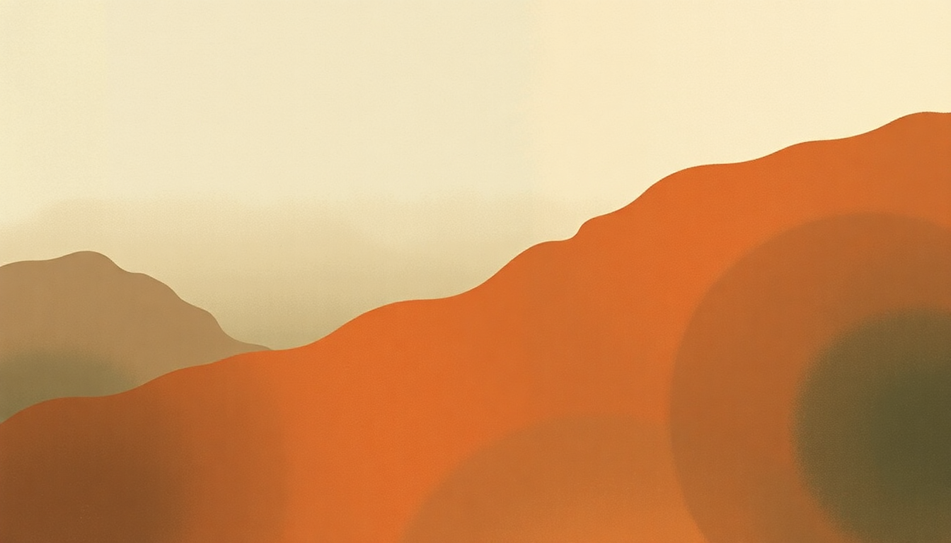 Fan-driven abstract illustration evoking the emotional arc of Brando by Lucy Dacus