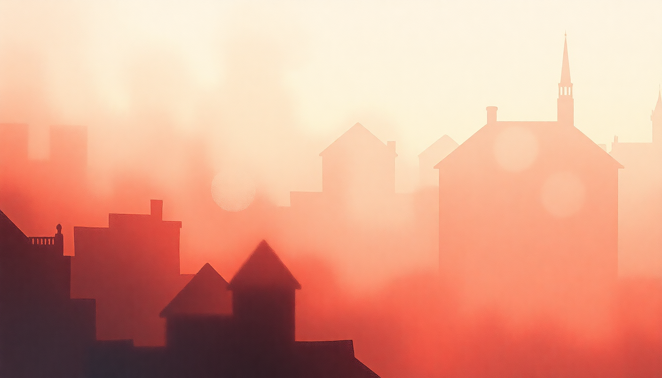 Fan-driven abstract illustration evoking the emotional arc of Break of Dawn by Michael Jackson