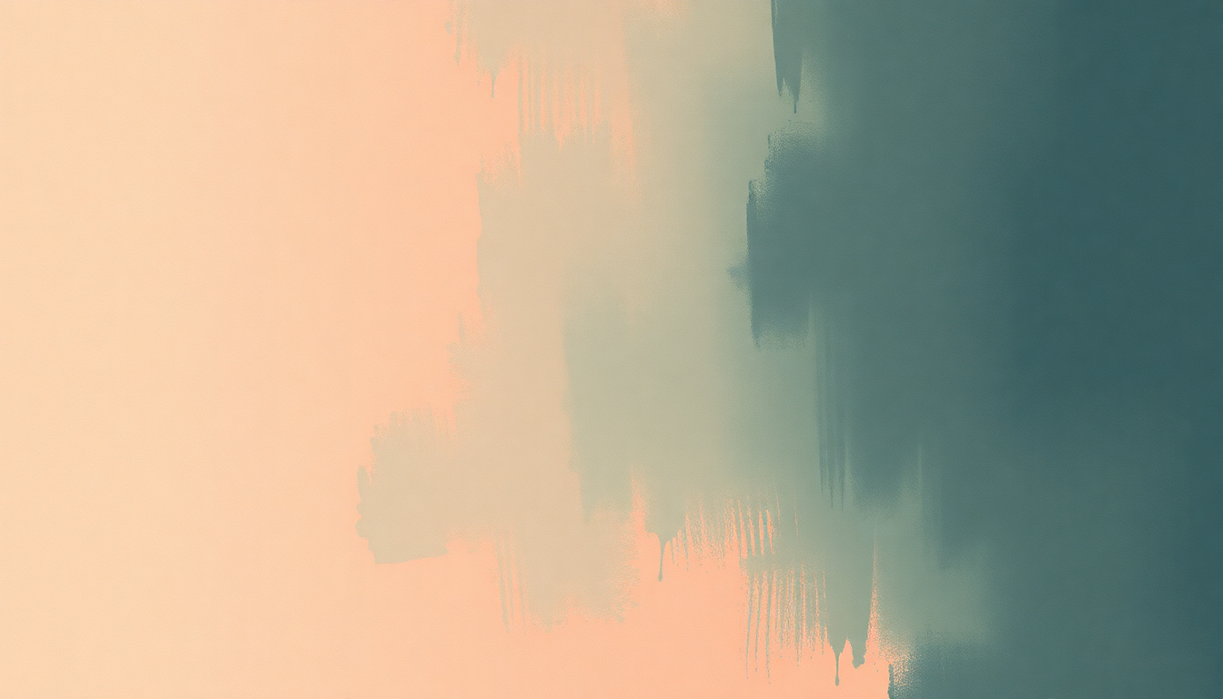 Fan-driven abstract illustration evoking the emotional arc of Break Up With Your Girlfriend, I'm Bored by Ariana Grande
