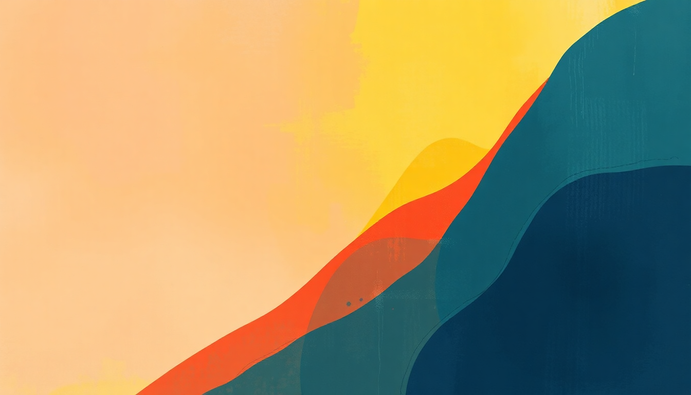 Fan-driven abstract illustration evoking the emotional arc of Breakthrough by Twice