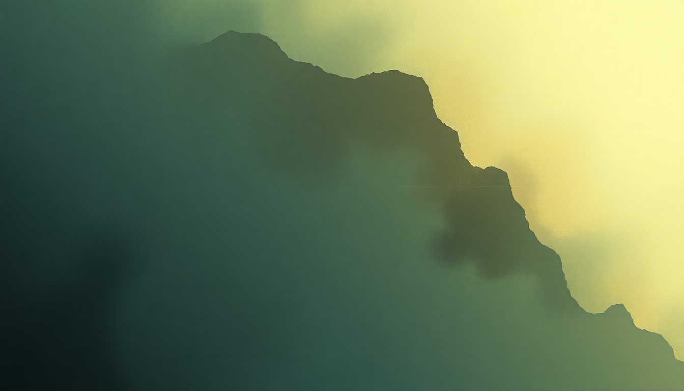 Fan-driven abstract illustration evoking the emotional arc of Breath by Breaking Benjamin