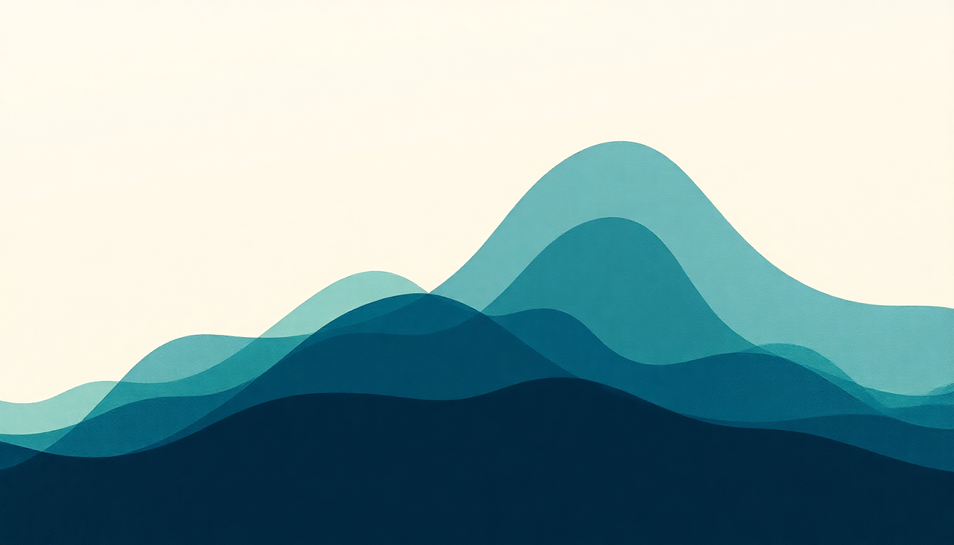 Fan-driven abstract illustration evoking the emotional arc of Breather by Jamie xx