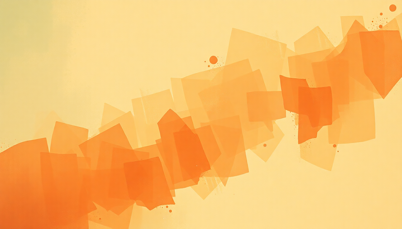 Fan-driven abstract illustration evoking the emotional arc of Bridal Chorus by Wagner