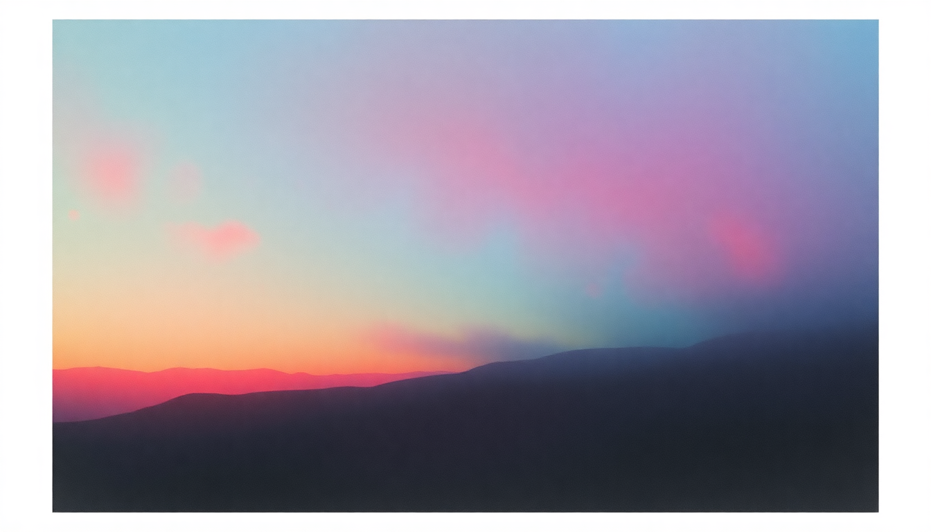 Fan-driven abstract illustration evoking the emotional arc of Bring On the Dancing Horses by Echo & the Bunnymen