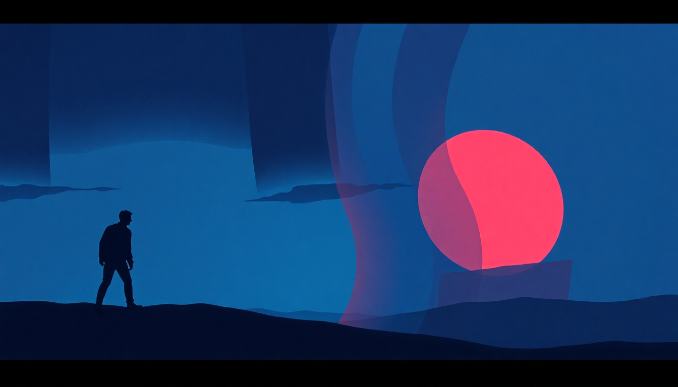 Fan-driven abstract illustration evoking the emotional arc of Bring Your Love Down (Didn't I) by Yazoo