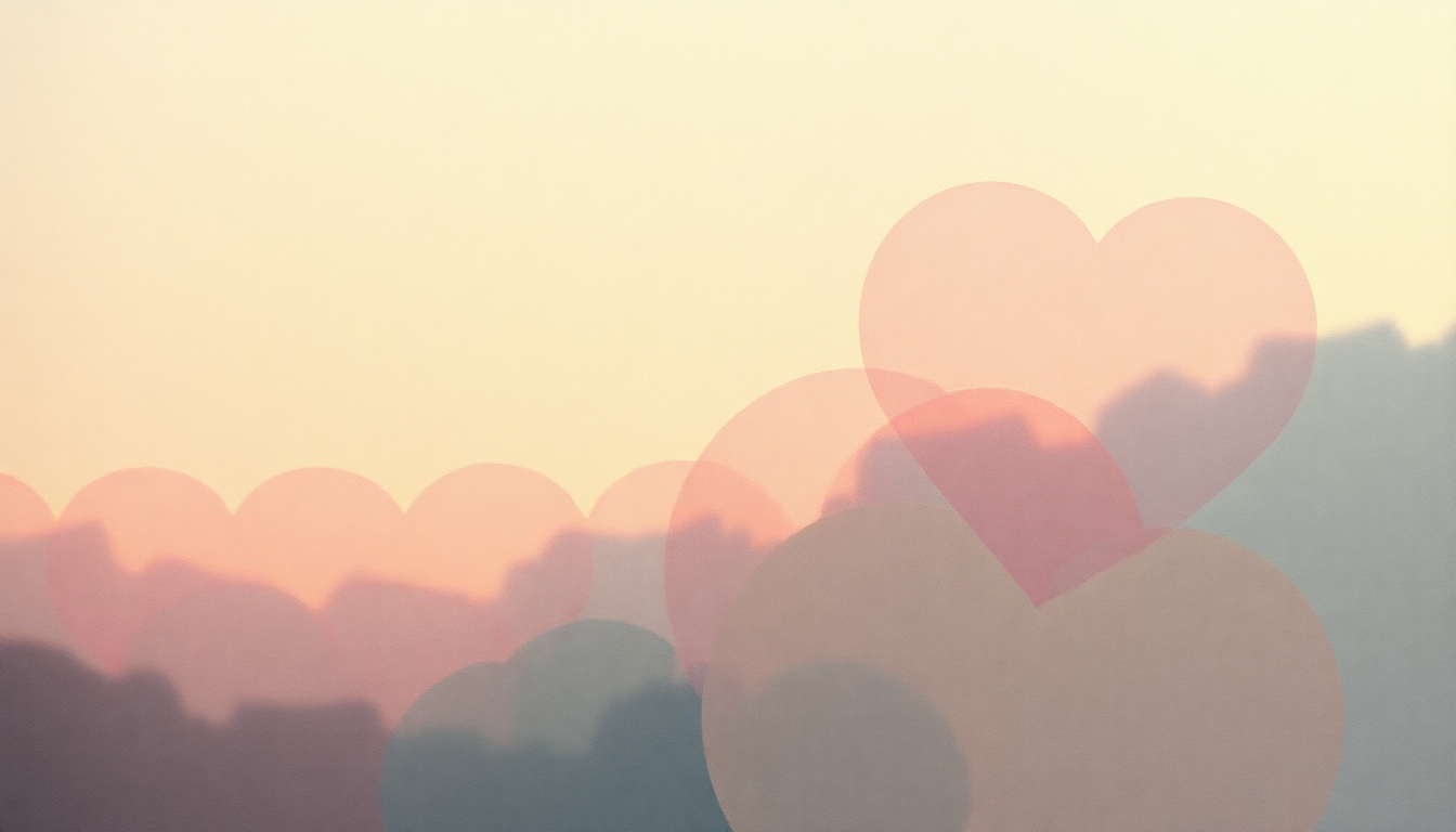 Fan-driven abstract illustration evoking the emotional arc of Broken Heart by Spiritualized