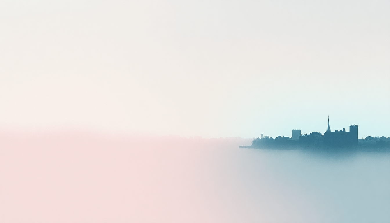 Fan-driven abstract illustration evoking the emotional arc of Brooklyn Baby by Lana Del Rey