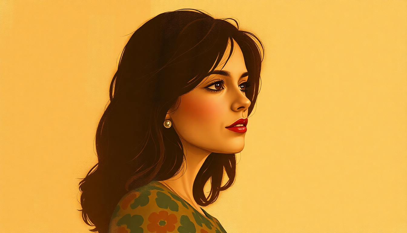 Fan-driven abstract illustration evoking the emotional arc of Brown Eyed Girl by Van Morrison