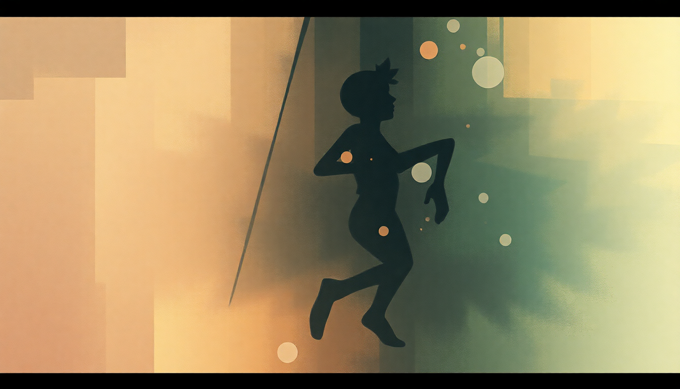 Fan-driven abstract illustration evoking the emotional arc of Bubbles by Major Lazer