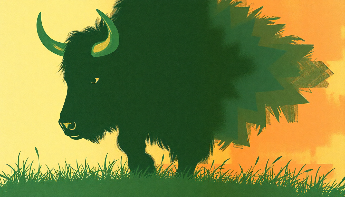Fan-driven abstract illustration evoking the emotional arc of Bull in the Heather by Sonic Youth