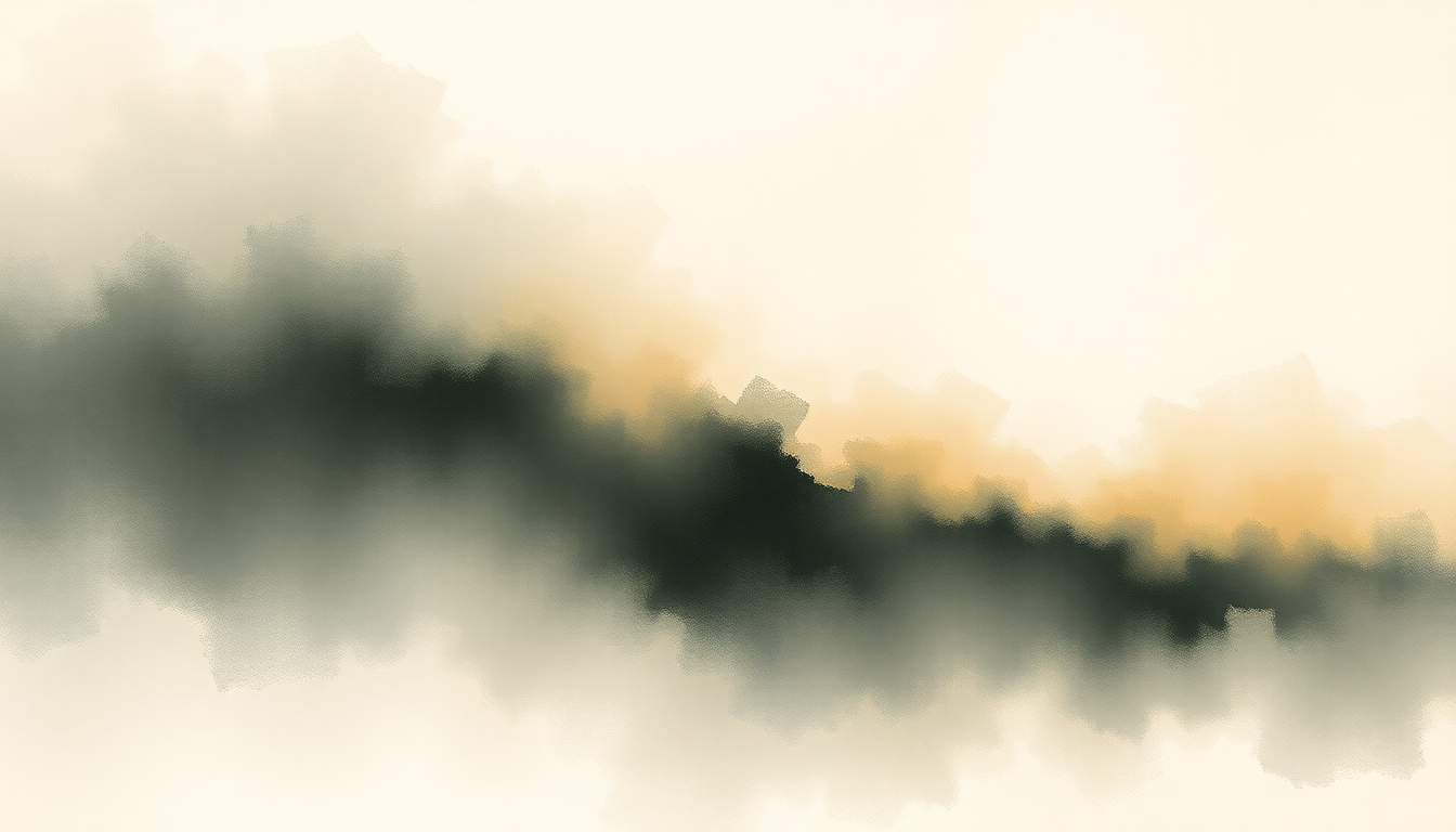 Fan-driven abstract illustration evoking the emotional arc of Burn by Usher