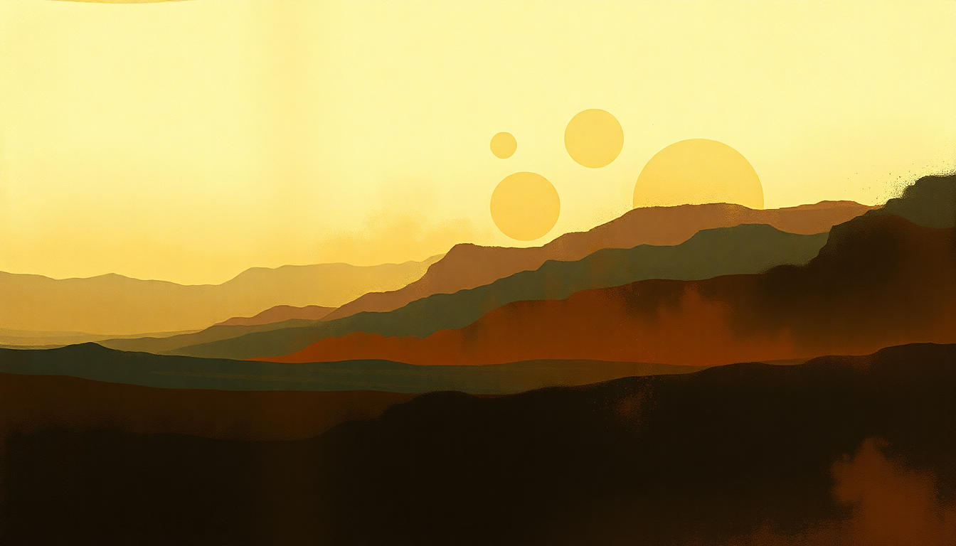 Fan-driven abstract illustration evoking the emotional arc of Burned by Buffalo Springfield