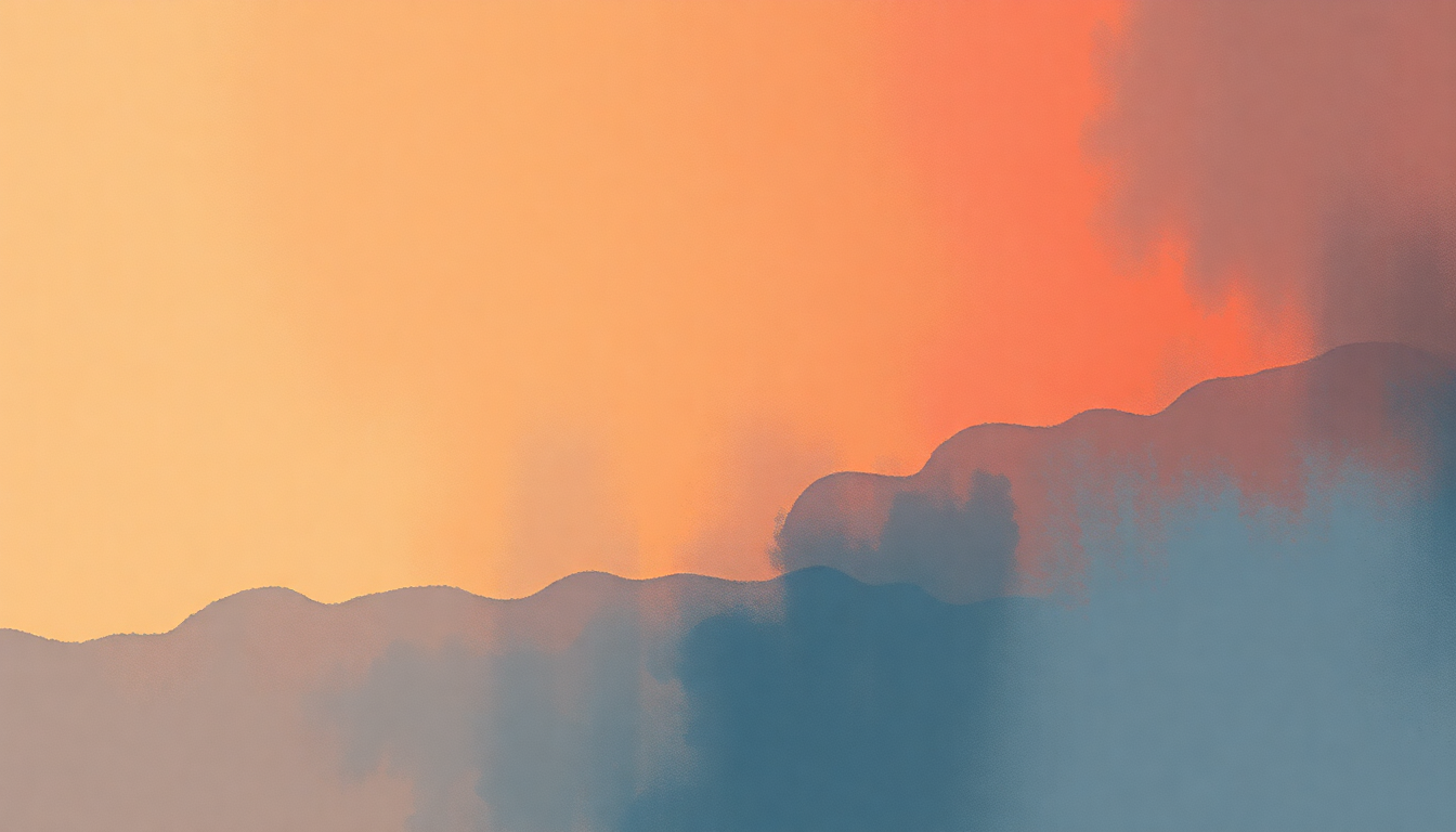 Fan-driven abstract illustration evoking the emotional arc of Burnin' by Daft Punk