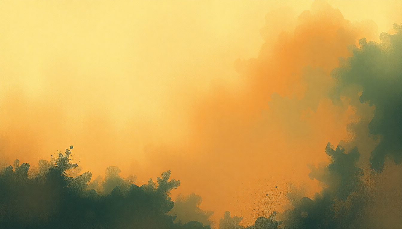 Fan-driven abstract illustration evoking the emotional arc of But Not for Me by Ella Fitzgerald