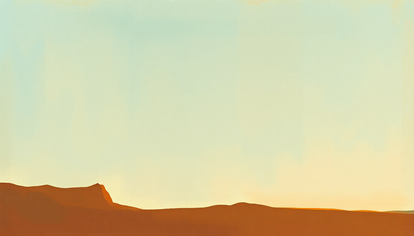 Fan-driven abstract illustration evoking the emotional arc of By the Time I Get to Phoenix by Glen Campbell
