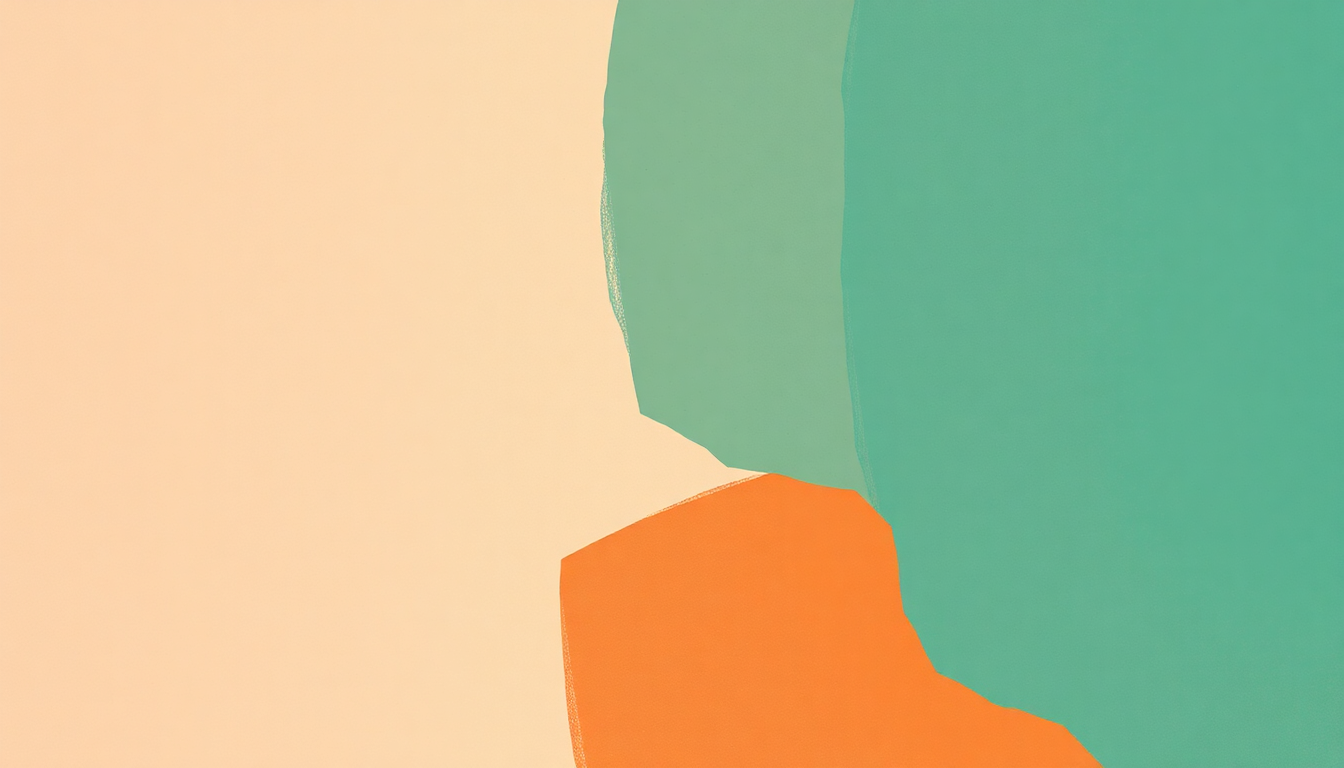 Fan-driven abstract illustration evoking the emotional arc of c. et al. by Snail Mail