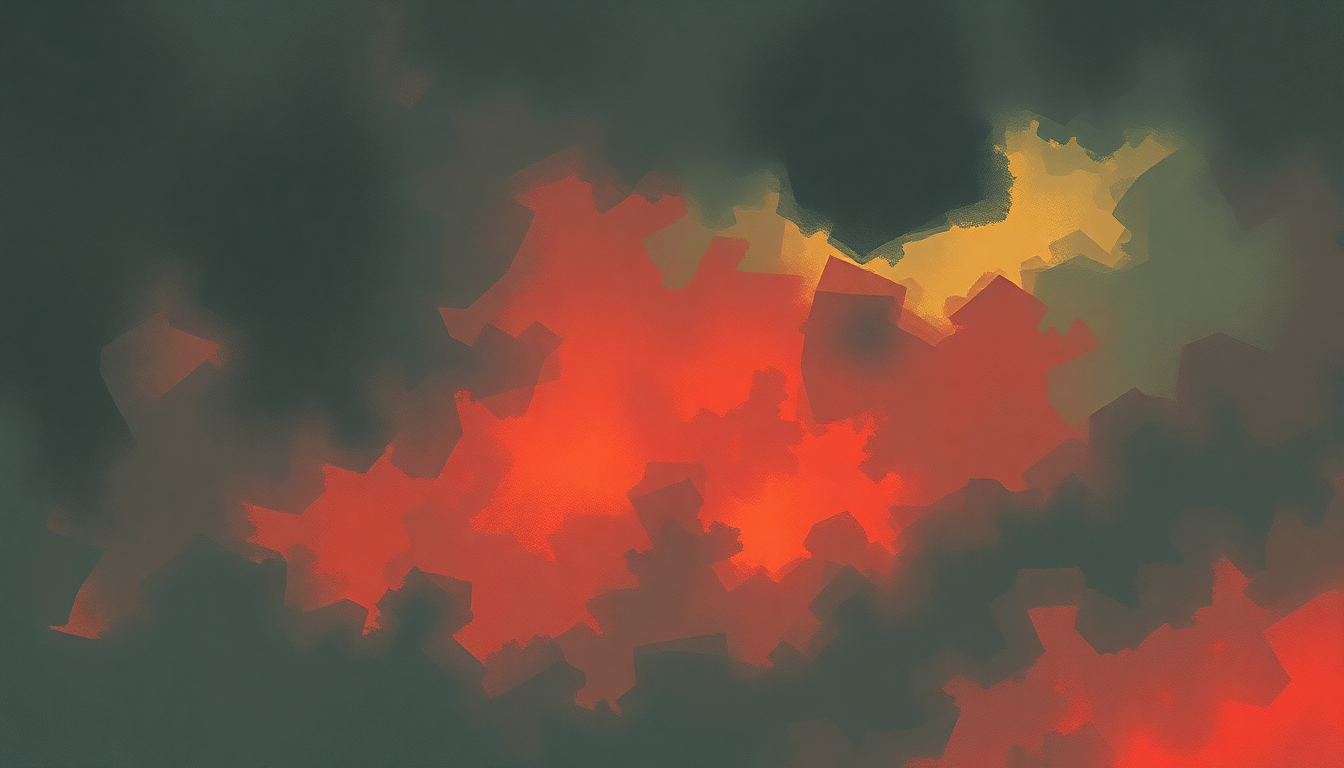Fan-driven abstract illustration evoking the emotional arc of C.R.E.A.M. by Wu-Tang Clan