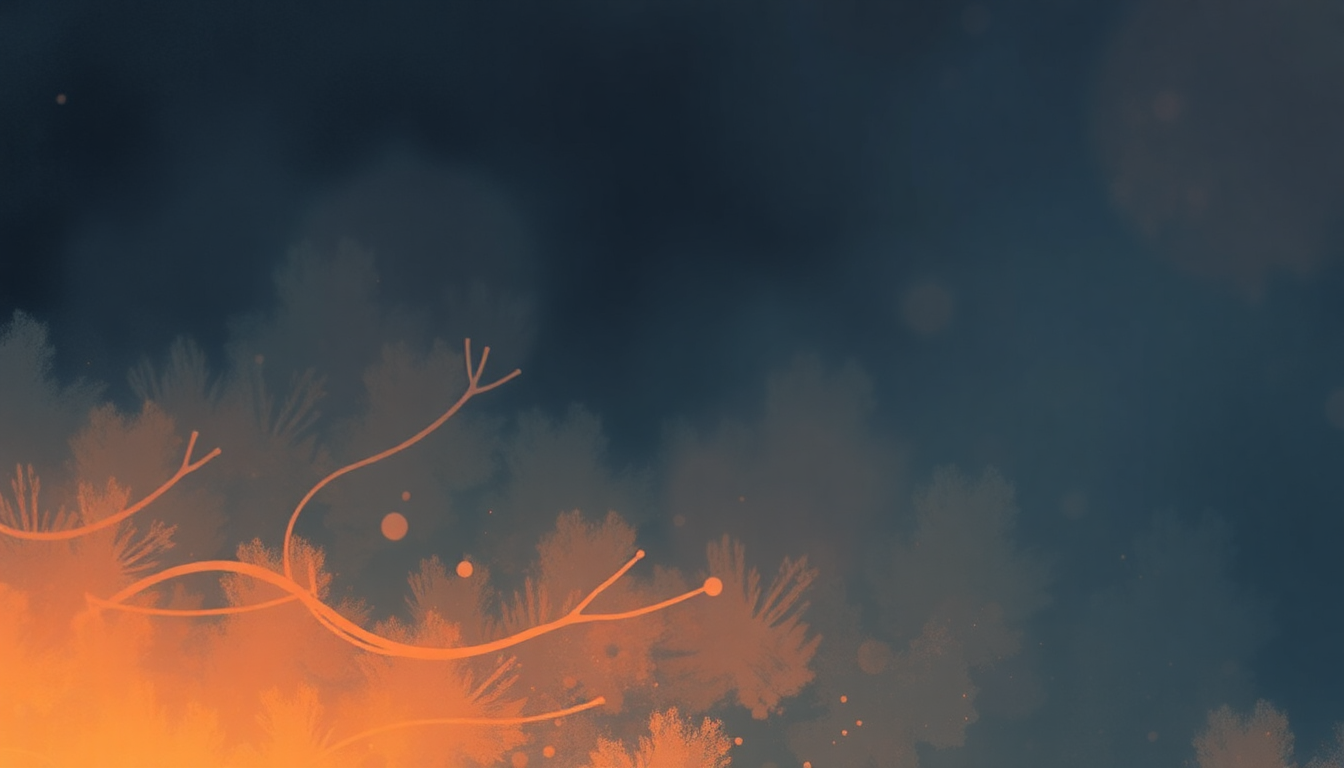 Fan-driven abstract illustration evoking the emotional arc of Candle in the Wind by Elton John