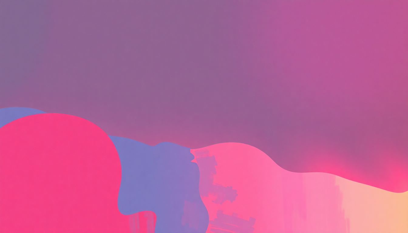 Fan-driven abstract illustration evoking the emotional arc of Candy by Cameo