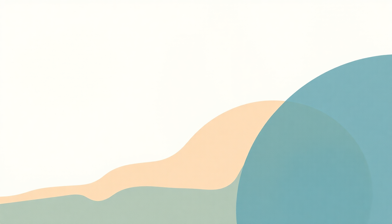 Fan-driven abstract illustration evoking the emotional arc of Can't Do Without You by Caribou
