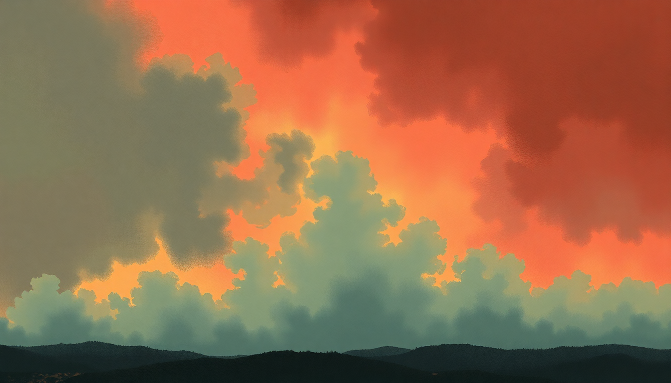 Fan-driven abstract illustration evoking the emotional arc of Career Opportunities by The Clash