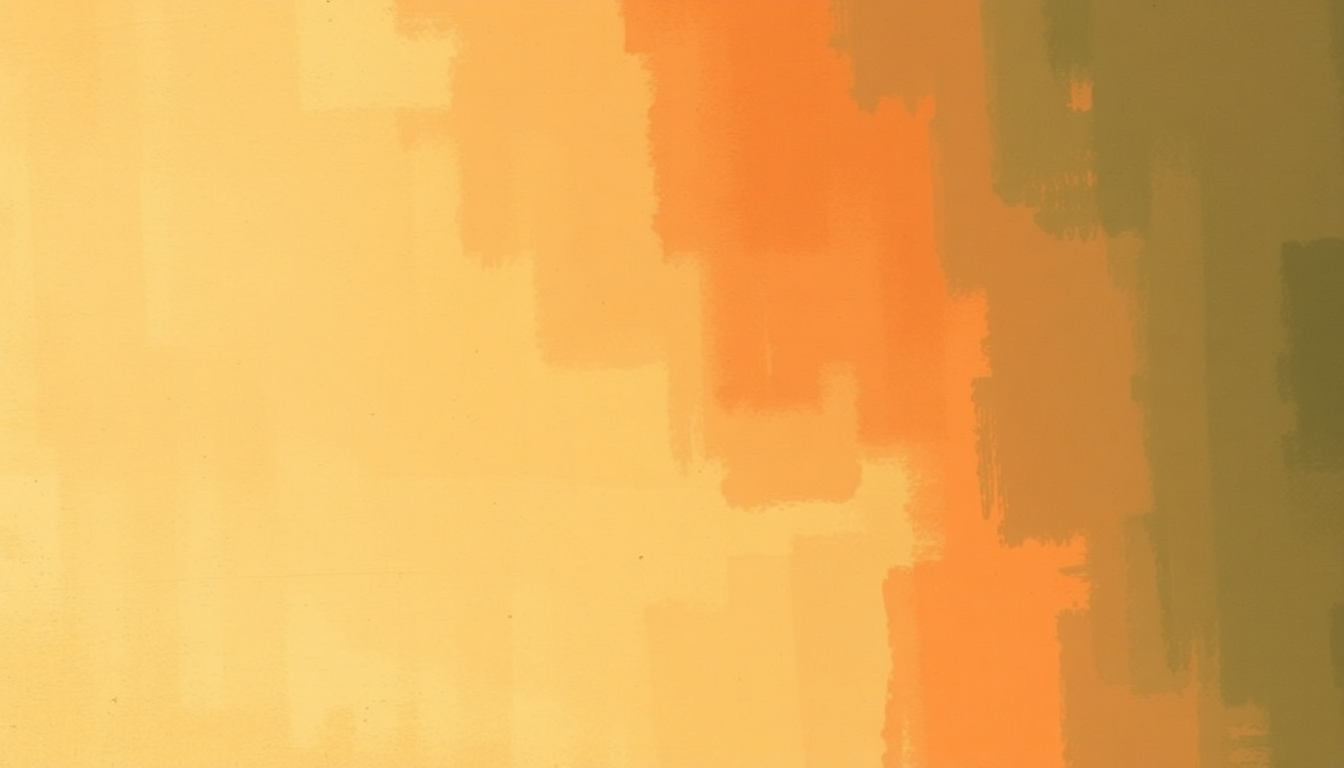 Fan-driven abstract illustration evoking the emotional arc of Cariba by Wes Montgomery