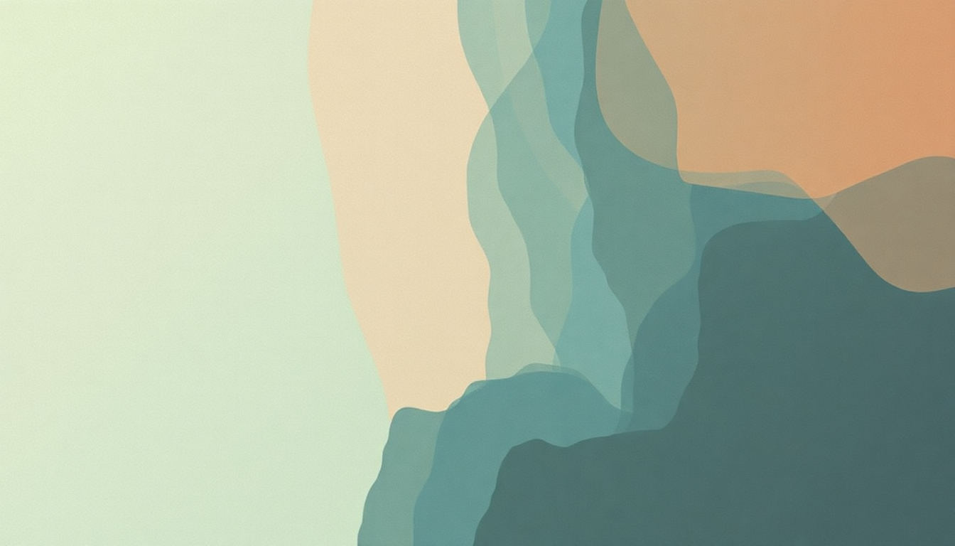 Fan-driven abstract illustration evoking the emotional arc of Carmelita by Warren Zevon