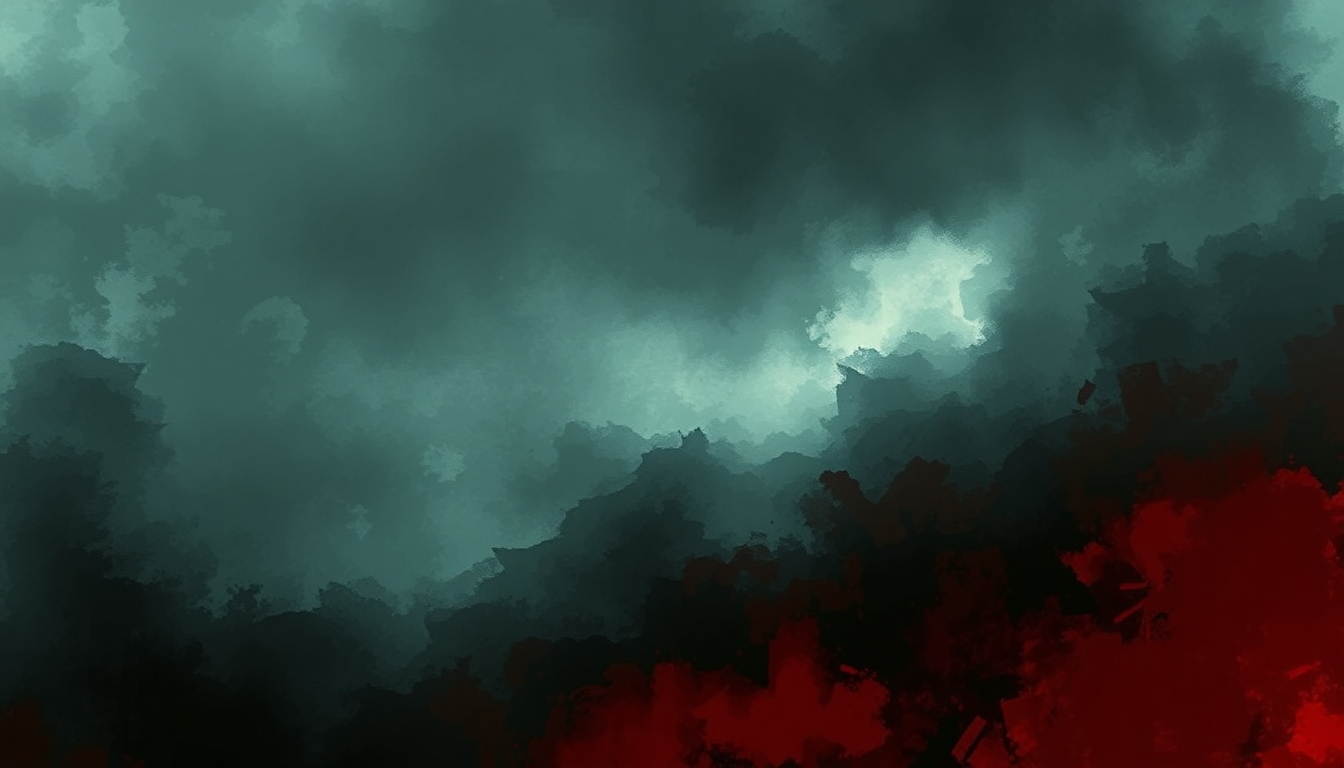 Fan-driven abstract illustration evoking the emotional arc of Carmen by Maria Callas