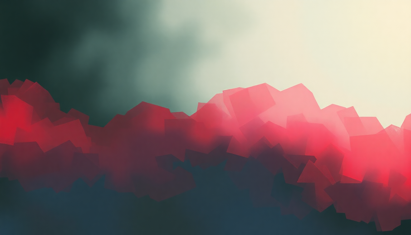 Fan-driven abstract illustration evoking the emotional arc of Chains of Love by Erasure