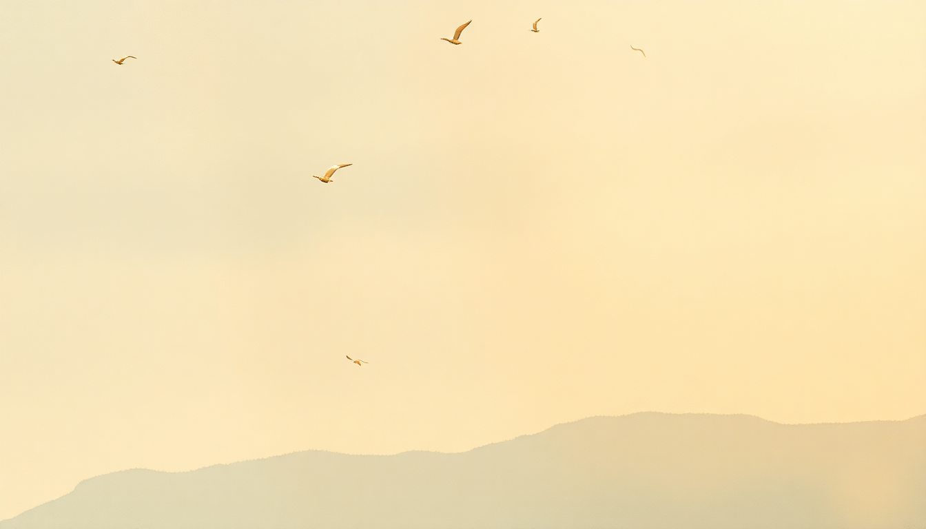 Fan-driven abstract illustration evoking the emotional arc of Change by Alex G