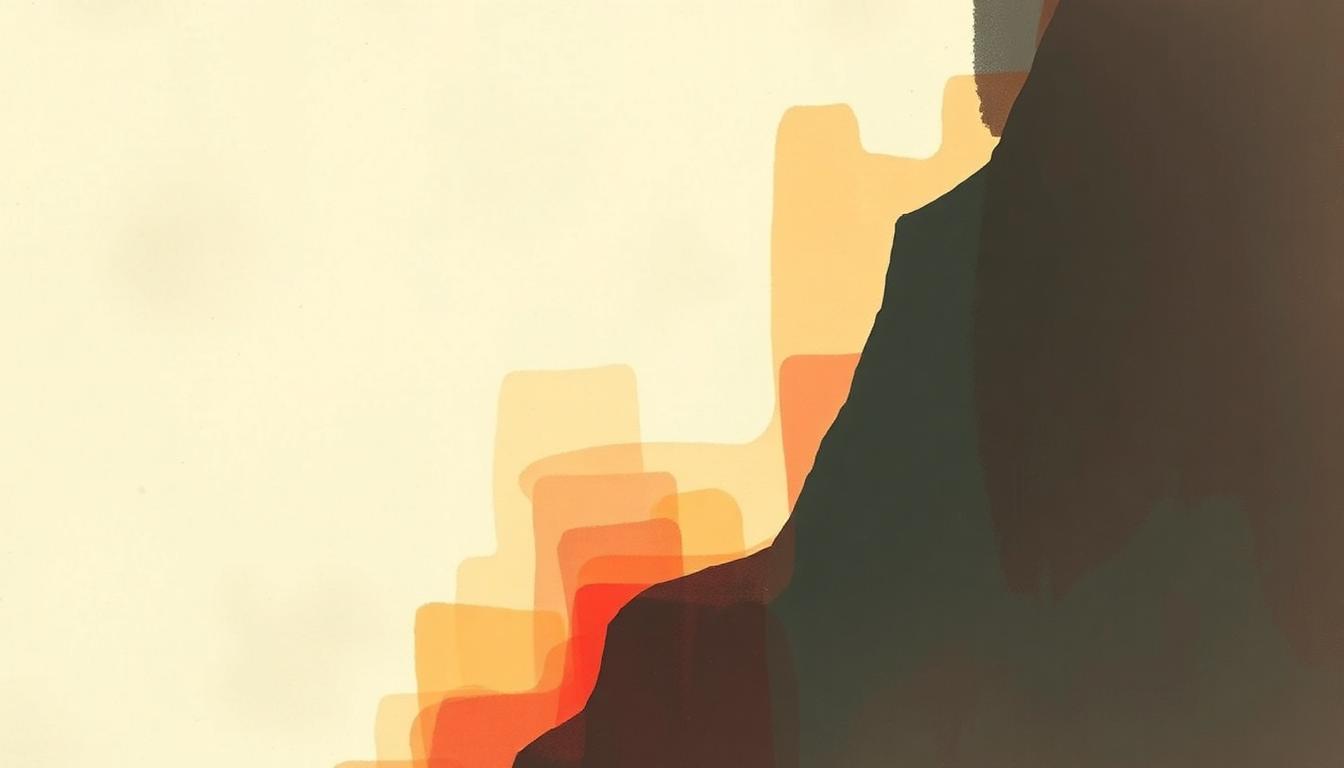 Fan-driven abstract illustration evoking the emotional arc of Charm Assault by Ride