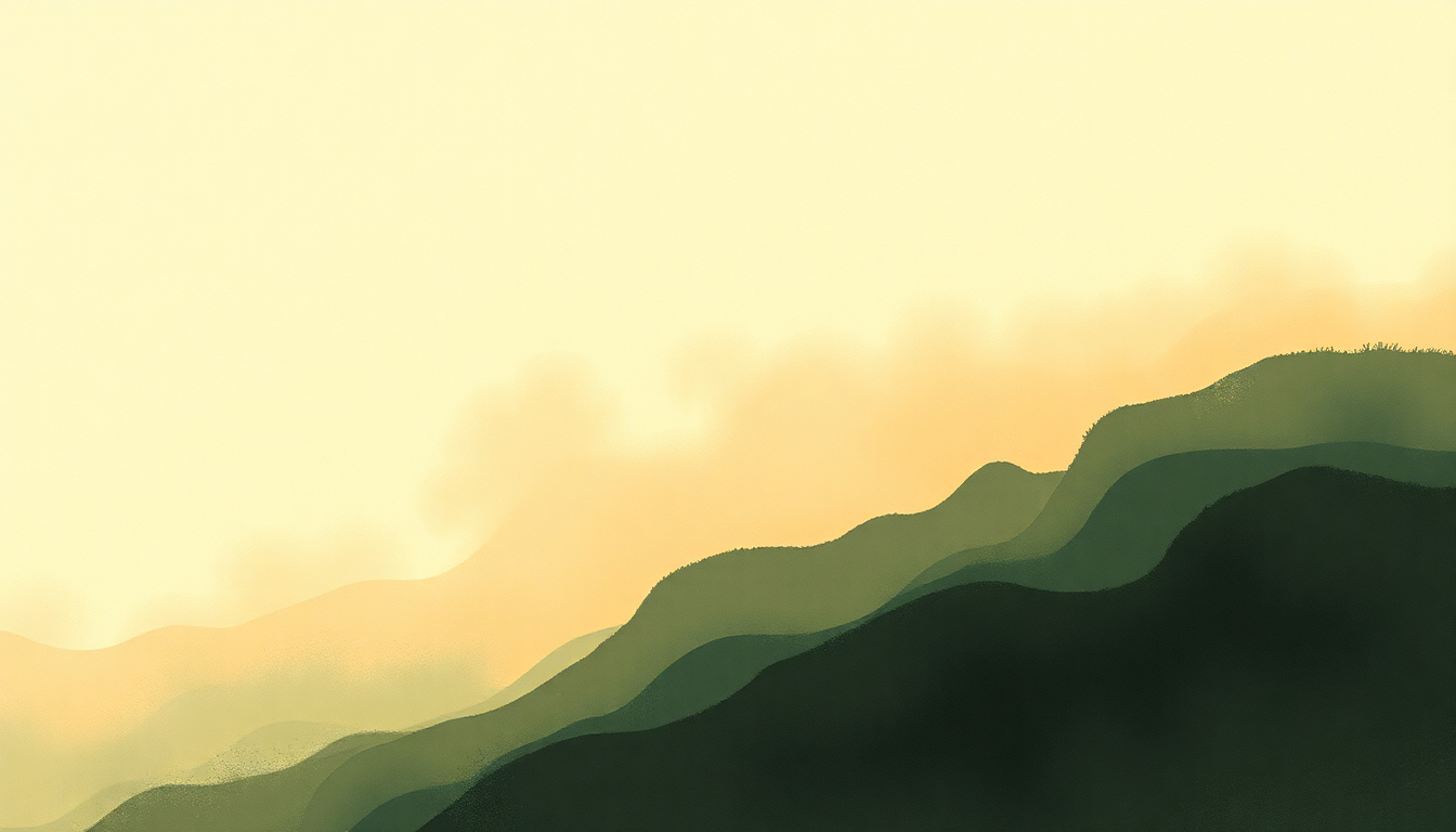 Fan-driven abstract illustration evoking the emotional arc of Chase the Feeling by Kris Kristofferson