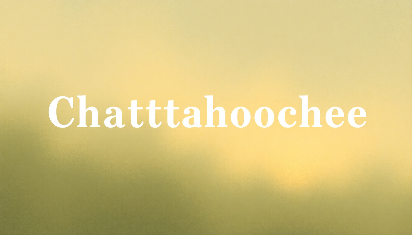 Chattahoochee by Alan Jackson