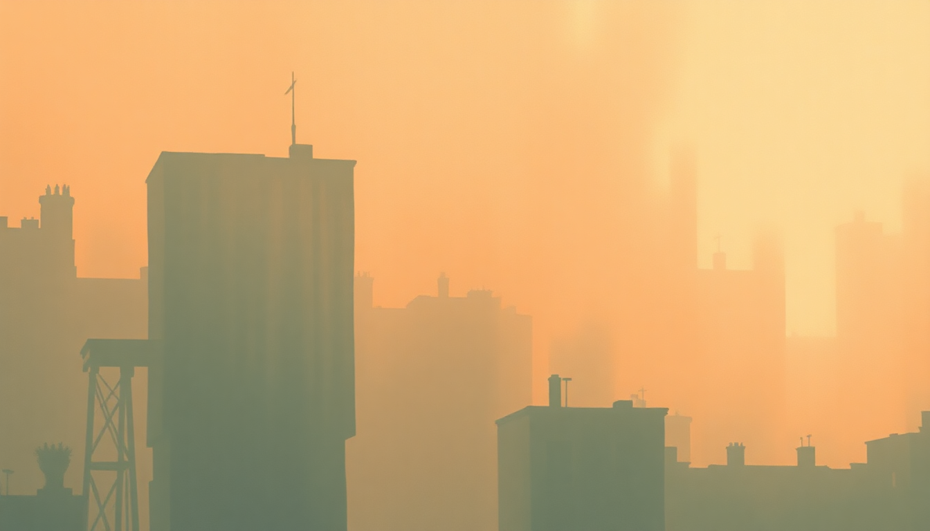 Fan-driven abstract illustration evoking the emotional arc of Chelsea Morning by Judy Collins