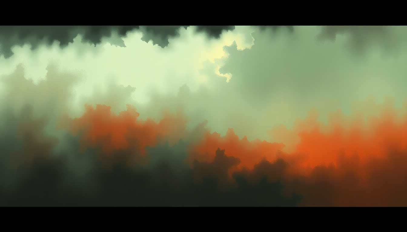 Fan-driven abstract illustration evoking the emotional arc of Chloraseptic by Eminem