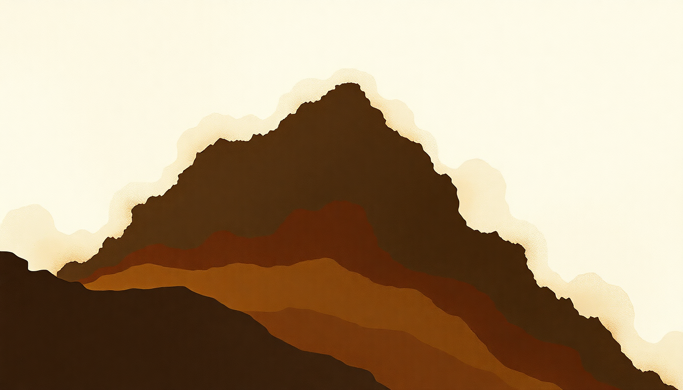 Fan-driven abstract illustration evoking the emotional arc of Chocolate Chip Trip by Tool