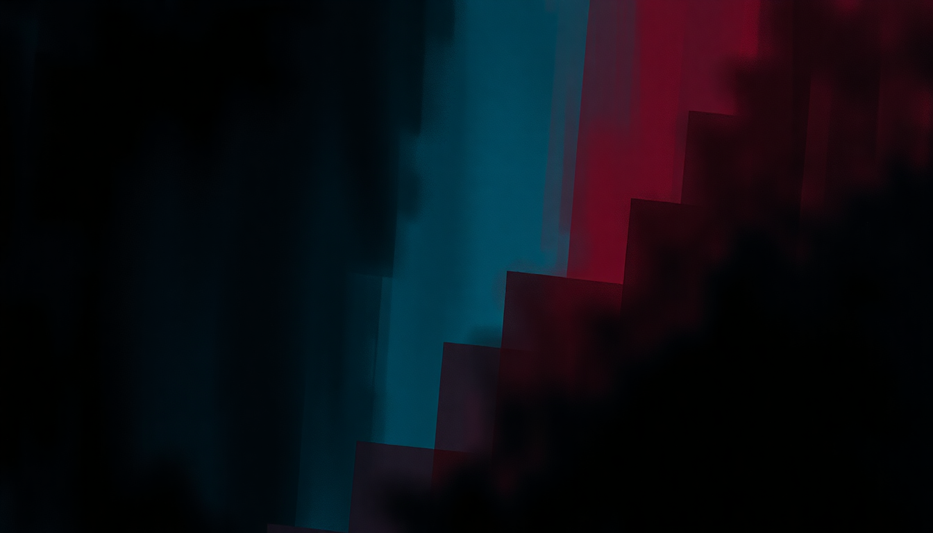 Fan-driven abstract illustration evoking the emotional arc of Christine by Siouxsie and the Banshees