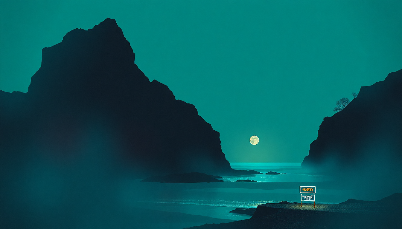 Fan-driven abstract illustration evoking the emotional arc of Cinema Paradiso by Ennio Morricone