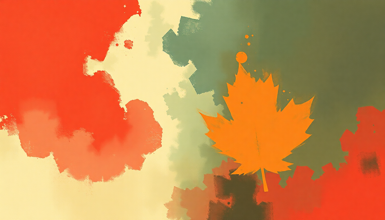Fan-driven abstract illustration evoking the emotional arc of Clampdown by The Clash