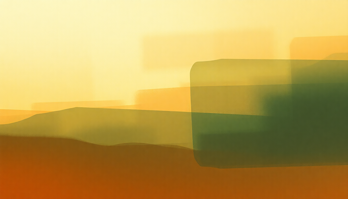 Fan-driven abstract illustration evoking the emotional arc of Clarinet Quintet in B minor, Op. 115 by Johannes Brahms