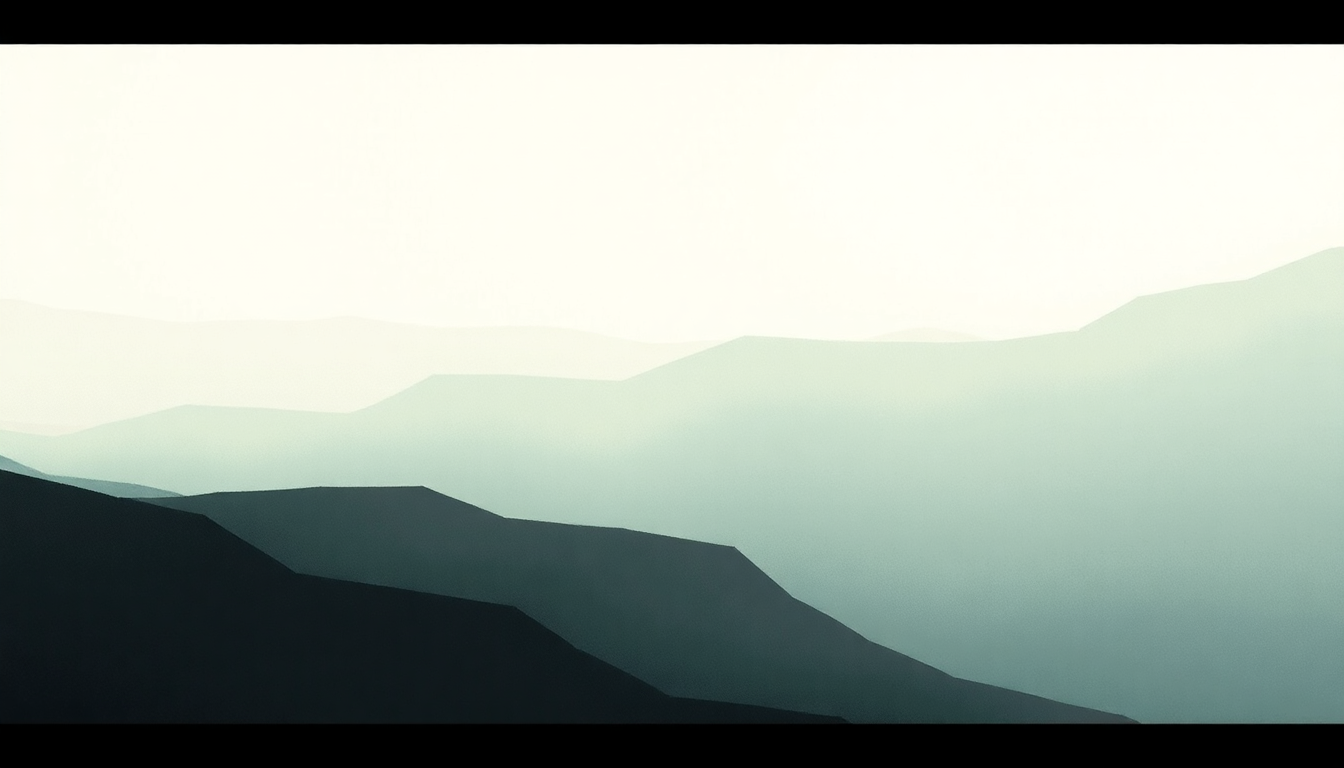 Fan-driven abstract illustration evoking the emotional arc of Claws in Your Back by Julien Baker