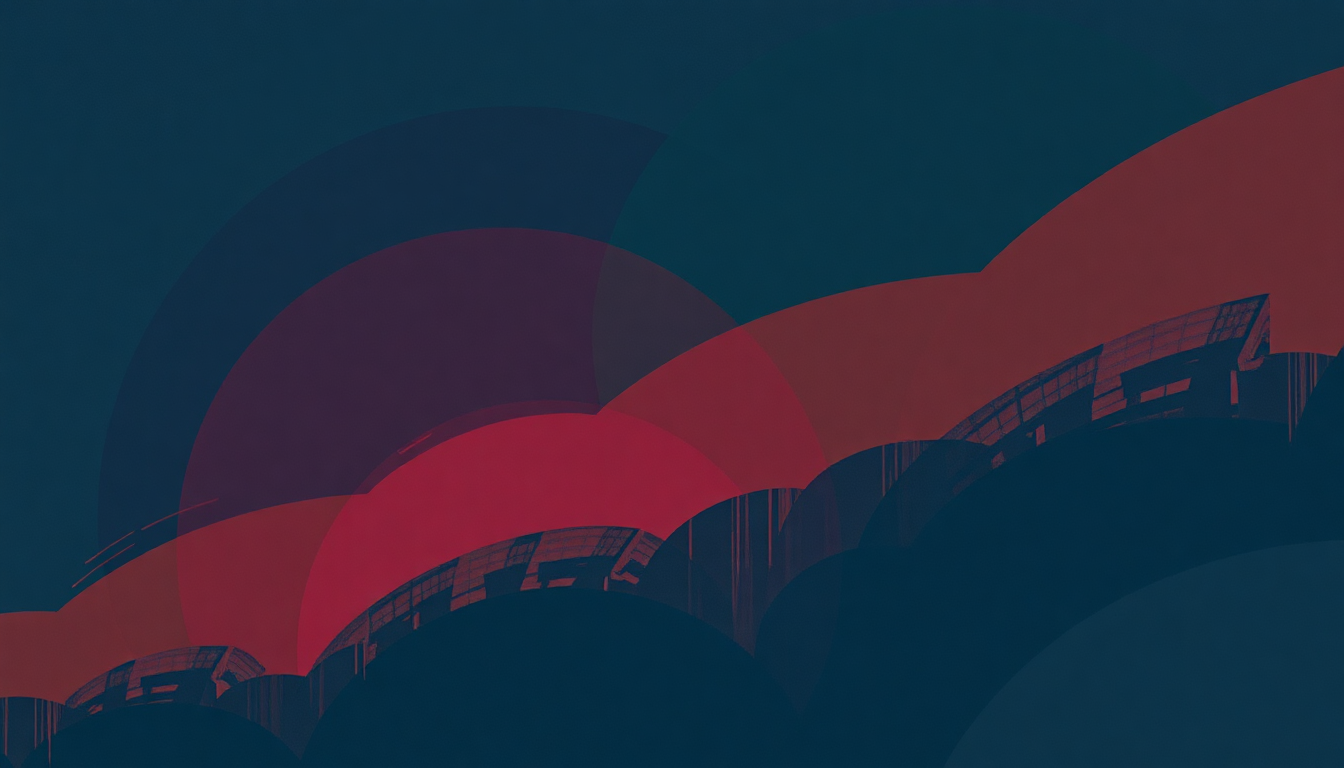 Fan-driven abstract illustration evoking the emotional arc of Clear the Deks by Dexter Gordon