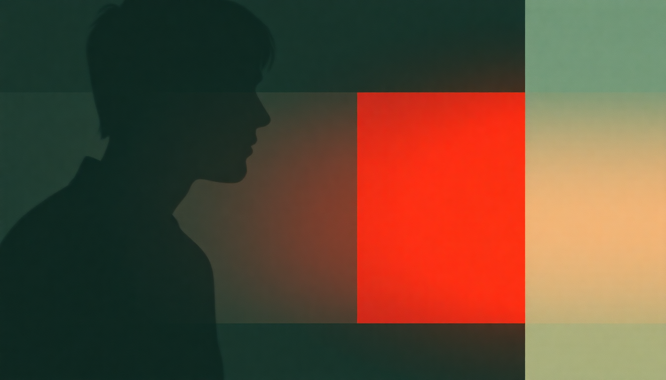 Fan-driven abstract illustration evoking the emotional arc of Closer by Joy Division