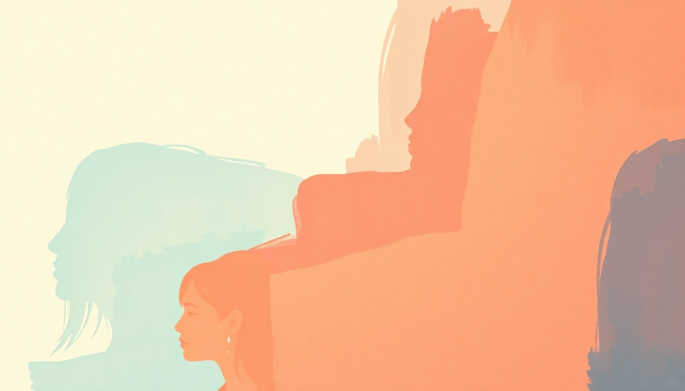 Fan-driven abstract illustration evoking the emotional arc of Closer by The Chainsmokers